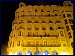 Valencia by night- Plaza del Ayuntamiento